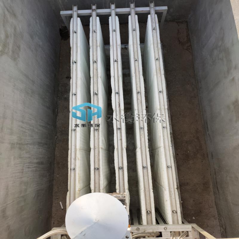 曝气生物滤池安装调试完毕